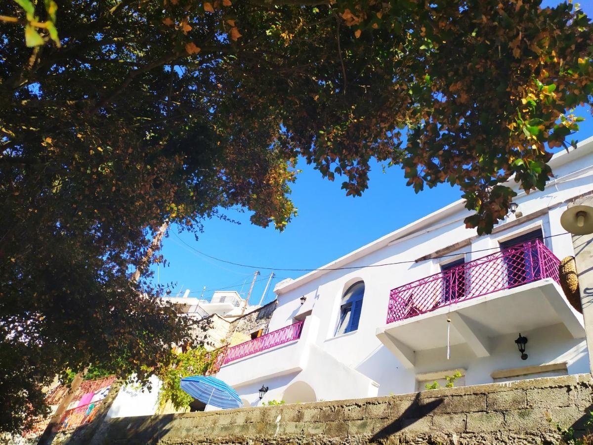 Traditional Family House, Ground Floor With Yard Koronos Exterior foto